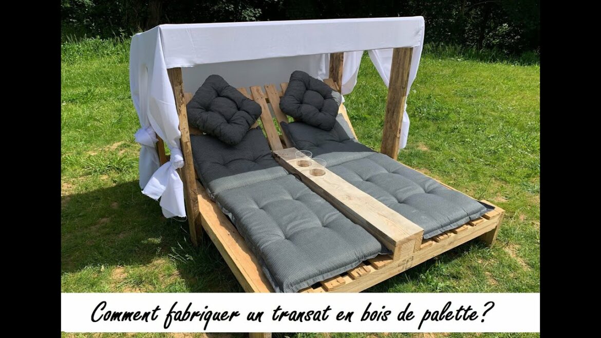 Comment faire un transat en bois de palette ?
