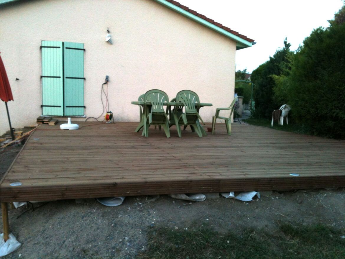 Comment faire une terrasse extérieure ?