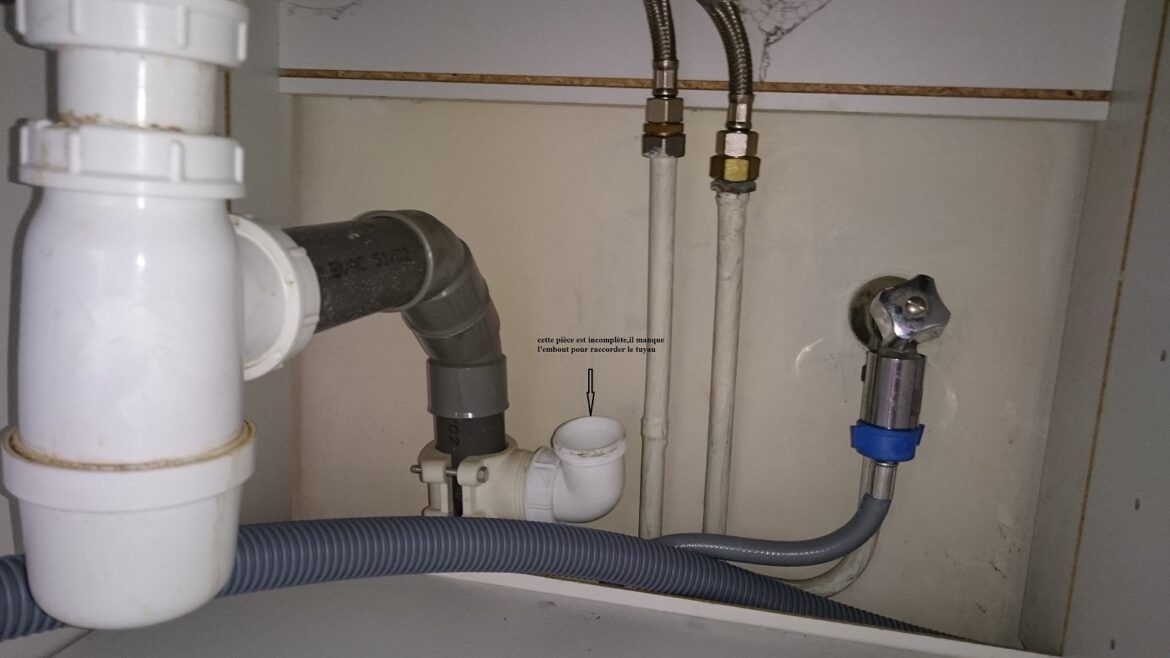 Comment positionner tuyau évacuation Lave-linge ?