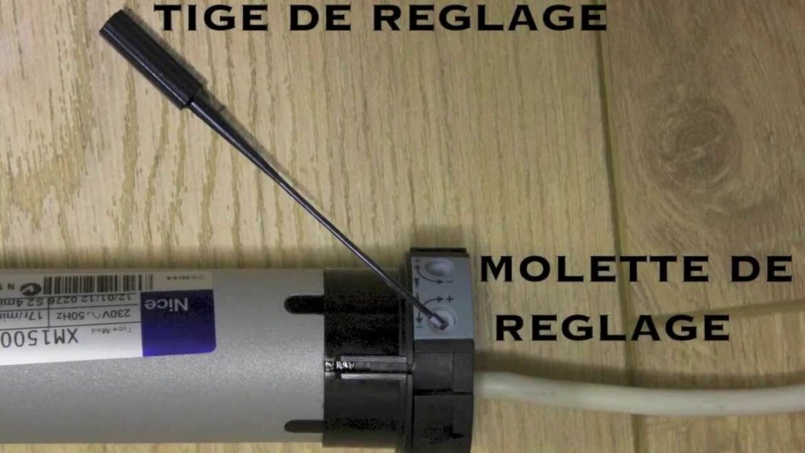 Comment régler un volet roulant sans vis de réglage ?