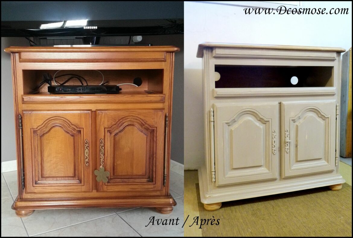 Comment rendre un meuble en bois plus moderne ?