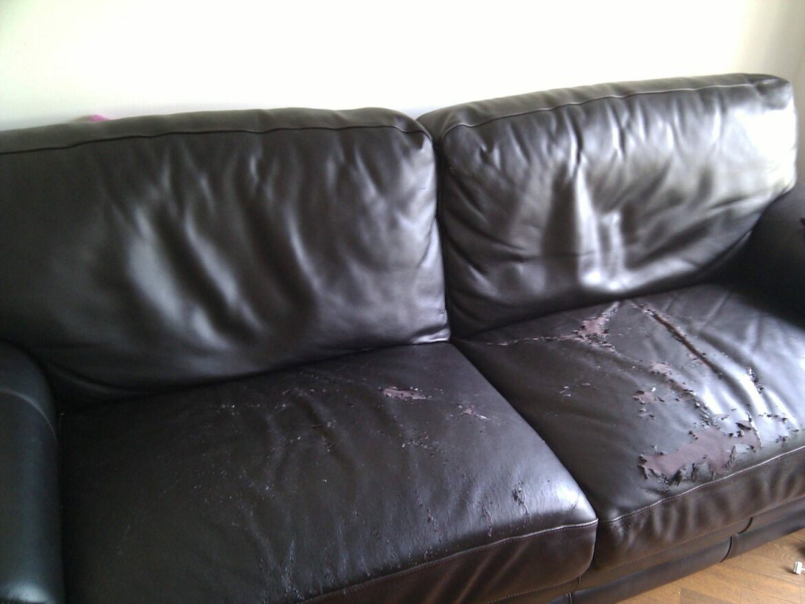 Comment réparer un cuir craquelé ?