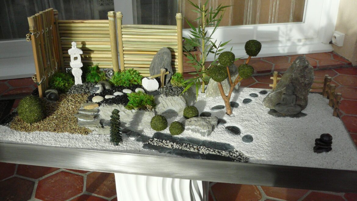 Comment utiliser un jardin zen miniature ?