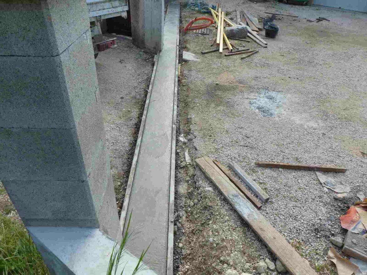 Quel béton pour un seuil de portail ?