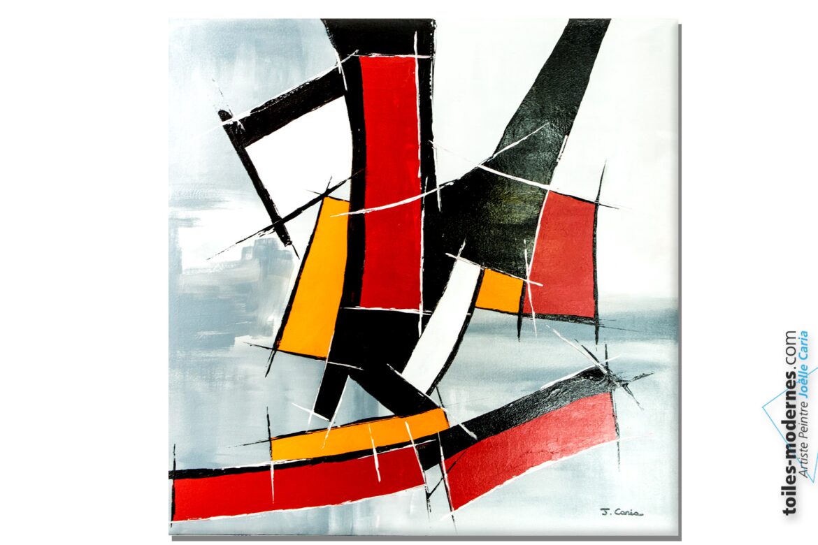 Quel peintre peint des formes géométriques ?