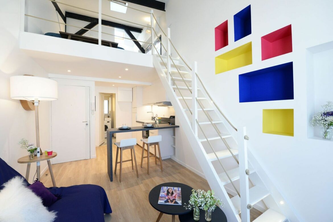 Quelle couleur de peinture pour une montée d'escalier ?