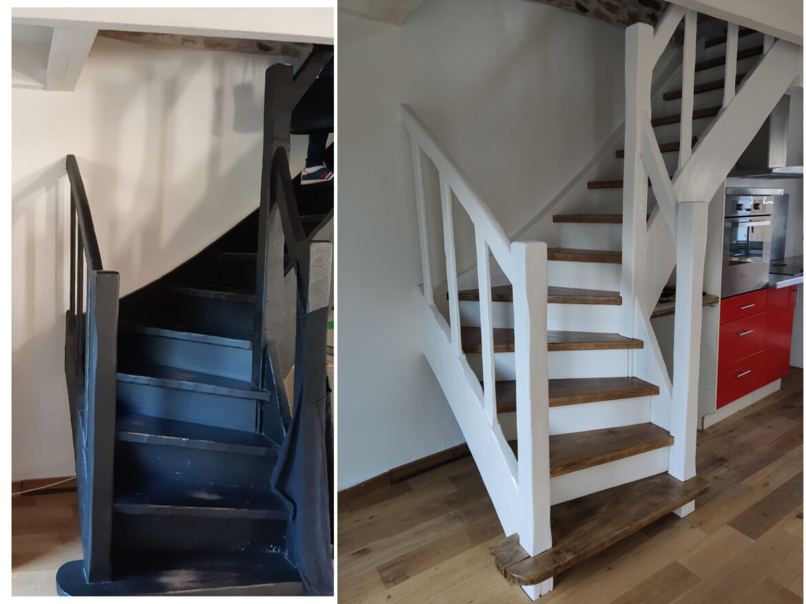 Quelle couleur pour peindre un escalier ?