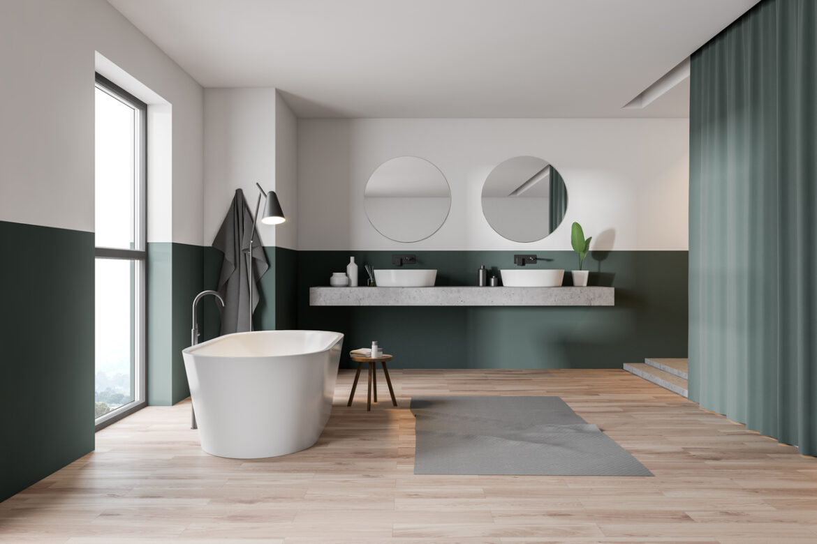 Quelle couleur pour une salle de bain petite ?