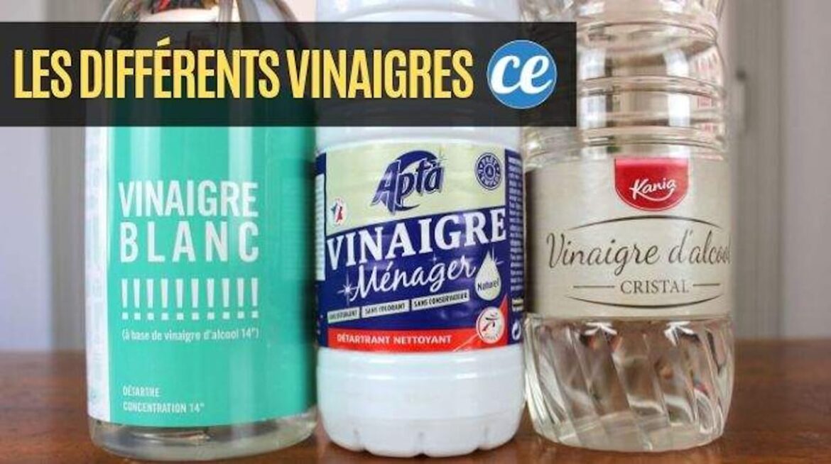 Quelle différence entre le vinaigre blanc et vinaigre d'alcool ?