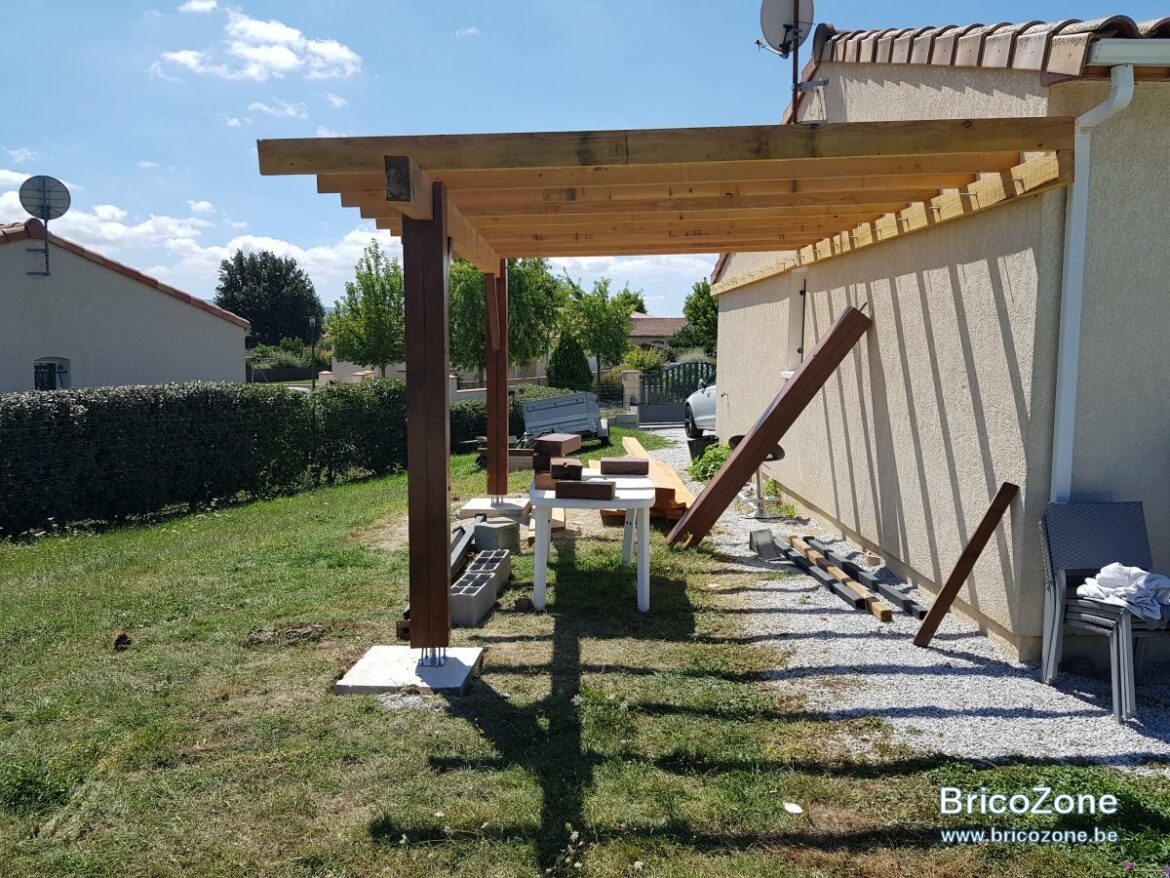 Quelle section de bois pour une pergola ?