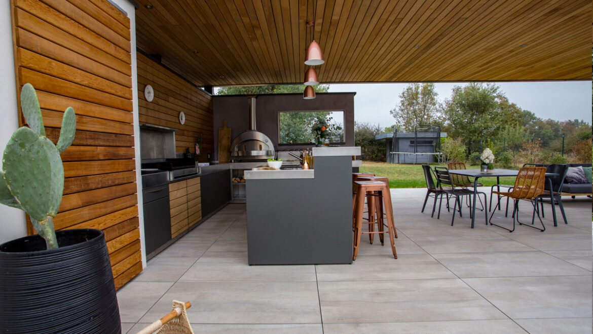 Quelle surface pour une cuisine d'été ?