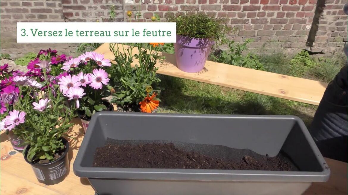 Quel géotextile choisir pour jardinière ?